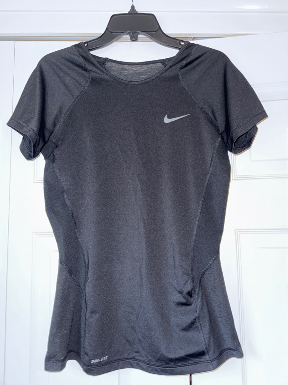 Nike Pro Black Short Sleeve Dri-FIT Performance Tee - Medium